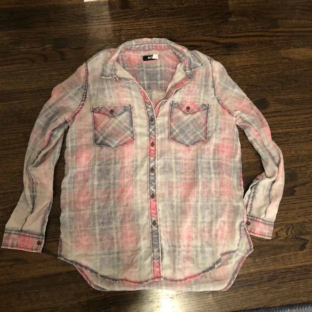 Plaid BDG Button Down Shirt